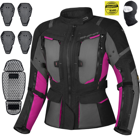KURTKA MOTOCYKLOWA | SHIMA HERO 2.0 | DAMSKA TURYSTYCZNA MEMBRANA + GRATIS