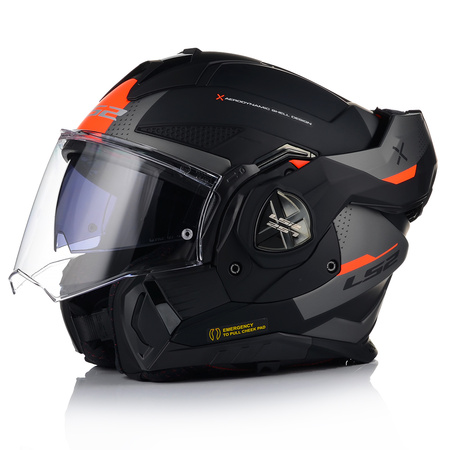 KASK MOTOCYKLOWY | LS2 FF901 ADVANT X 180 | SZCZĘKOWY + PINLOCK + PLECAK