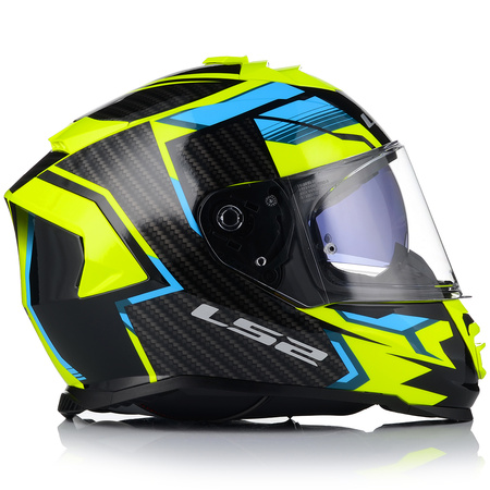 KASK MOTOCYKLOWY LS2 FF800 STORM II TRACKER + PINLOCK + BLENDA ECER 22.06
