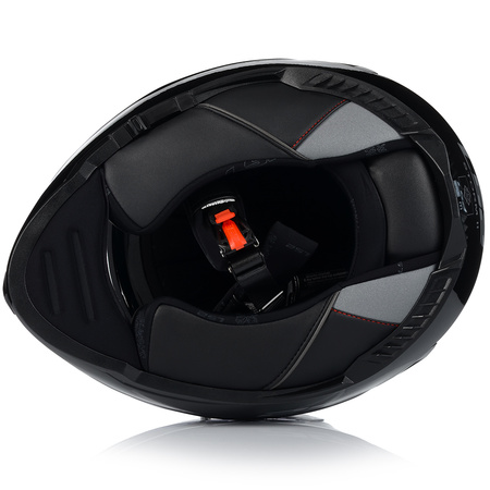 KASK MOTOCYKLOWY LS2 FF800 STORM II SOLID + PINLOCK + BLENDA ECER 22.06