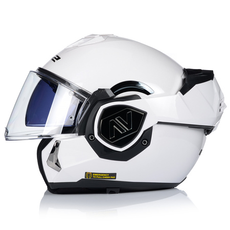KASK MOTOCYKLOWY | LS2 FF906 ADVANT SOLID | SZCZĘKOWY + PINLOCK + PLECAK