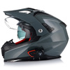 KASK MOTOCYKLOWY VITO MOLINO GREY ENDURO CROSS QUAD ATV + INTERKOM + BLENDA 2XL