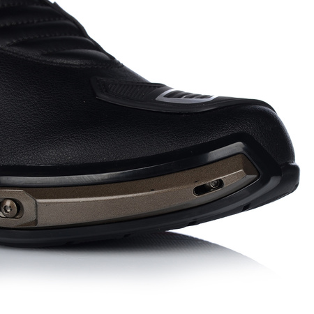 BUTY MOTOCYKLOWE | OZONE RS BLACK | DŁUGIE SKÓRZANE SPORTOWE + GRATISY