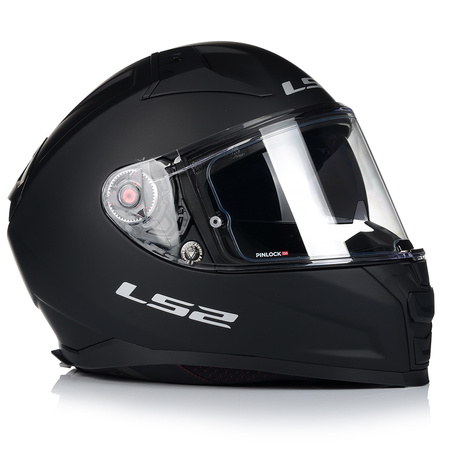 KASK MOTOCYKLOWY LS2 FF811 VECTOR II WŁÓKNO SZKLANE + PINLOCK + BLENDA