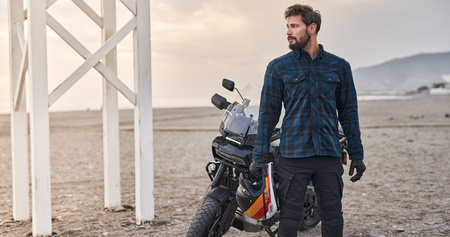 KOSZULA MOTOCYKLOWA | SHIMA RENEGADE 2 | MĘSKA KURTKA OCHRANIACZE + GRATIS