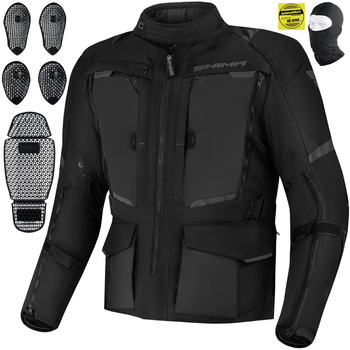KURTKA MOTOCYKLOWA | SHIMA HERO 2.0 | MĘSKA KURTKA TURYSTYCZNA + GRATIS