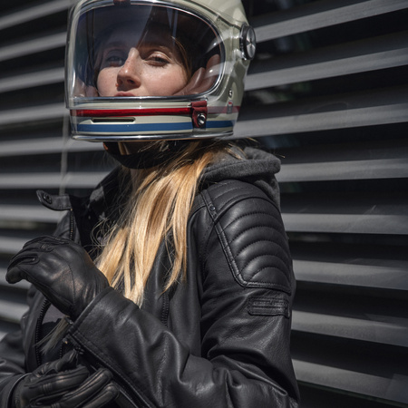 KURTKA MOTOCYKLOWA | REBELHORN IMPALA | DAMSKA SKÓRZANA CODZIENNA + GRATIS