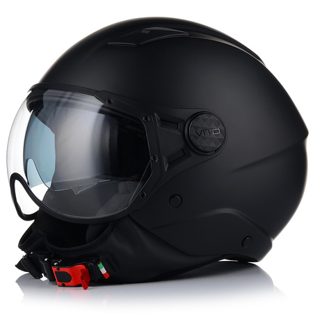 KASK MOTOCYKLOWY OTWARTY | VITO LAVORI | SKUTER CHOPPER ECE 22.06 + BLENDA
