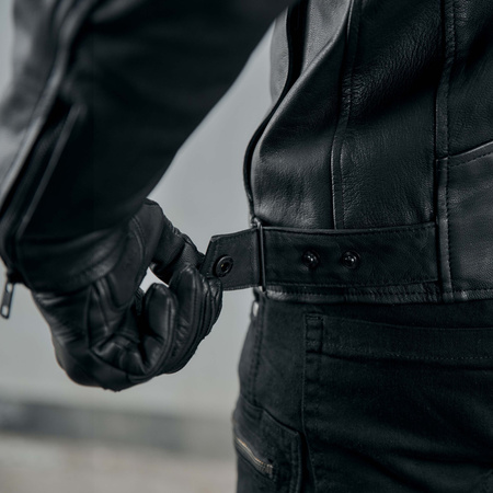 KURTKA MOTOCYKLOWA | REBELHORN IMPALA | MĘSKA SKÓRZANA CODZIENNA + GRATIS