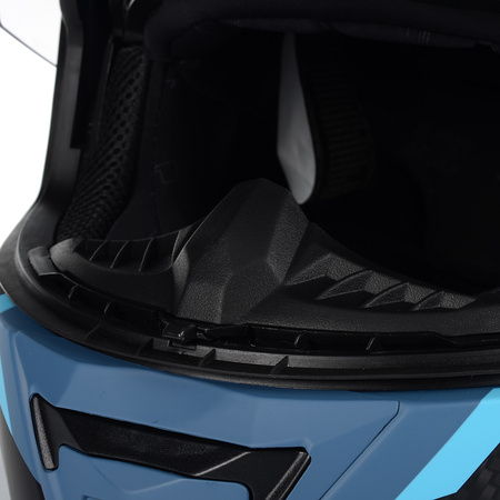 KASK MOTOCYKLOWY LS2 FF800 STORM II RACER + PINLOCK + BLENDA ECER 22.06