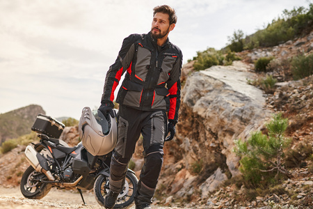 SPODNIE MOTOCYKLOWE | SHIMA HERO 2.0 | MĘSKIE WODOODPORNE + OCHRANIACZE CE