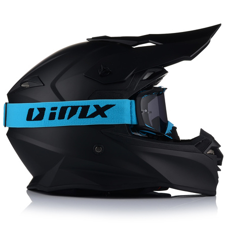 KASK MOTOCYKLOWY | VITO TIVOLI + GOGLE IMX | OFF-ROAD ENDURO CROSS QUAD