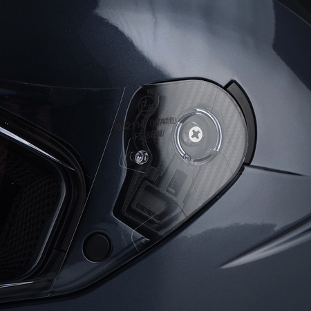 Kask motocyklowy VITO MARELLI Metal Grey – integralny, przygotowany pod Pinlock