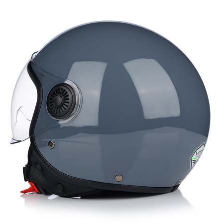 KASK MOTOCYKLOWY OTWARTY | VITO LORETO | NARDO GREY SKUTER CHOPPER ECE 22.06