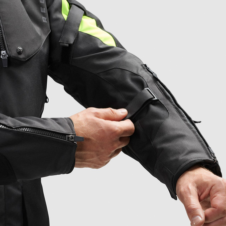 KURTKA MOTOCYKLOWA | REBELHORN HIKER IV | TEKSTYLNA WODOODPORNA + GRATISY