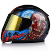 KASK MOTOCYKLOWY LS2 FF353 RAPID II ZOMBIE 06 + ZŁOTA LUSTRZANA SZYBA