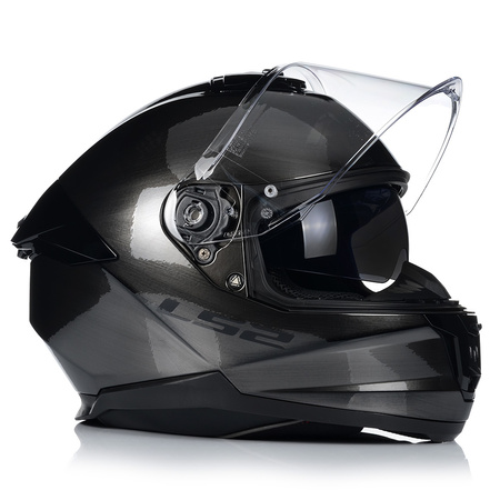 KASK MOTOCYKLOWY LS2 FF808 STREAM II JEANS KEVLAR SYSTEM PINLOCK + BLENDA