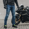 SPODNIE MOTOCYKLOWE | OZONE HORNET BLUE | MĘSKIE JEANSY ARAMIDOWE + GRATIS