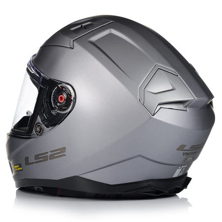 KASK MOTOCYKLOWY LS2 FF811 VECTOR II WŁÓKNO SZKLANE + PINLOCK + BLENDA