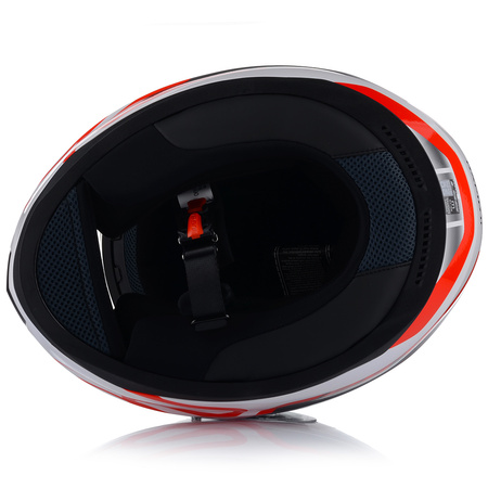 KASK MOTOCYKLOWY LS2 FF353 RAPID II CIRCUIT ECE 22.06 + TĘCZOWA SZYBA