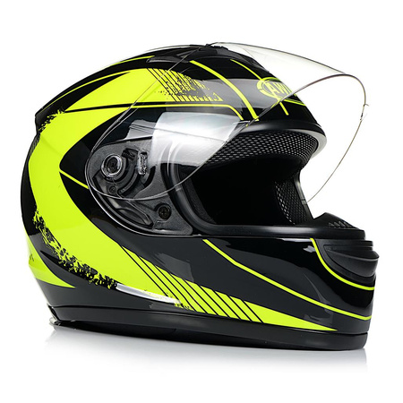 INTEGRALNY KASK MOTOCYKLOWY ZAMKNIĘTY NA MOTOR SKUTER AWINA POŁYSK 
