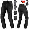 SPODNIE MOTOCYKLOWE | SHIMA GIRO 2.0 URBAN | MĘSKIE JEANSY CZARNE + GRATIS