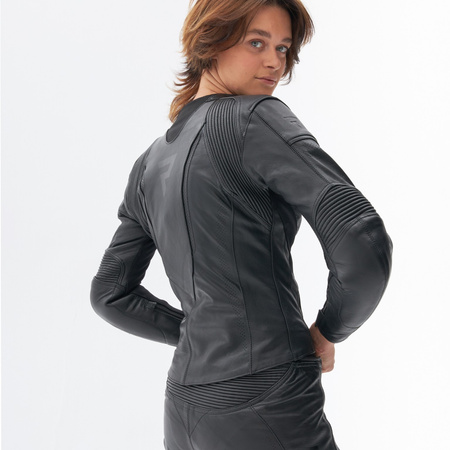 KURTKA MOTOCYKLOWA | REBELHORN REBEL LADY | DAMSKA SKÓRZANA SAS-TEC + GRATIS