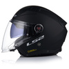 OTWARTY KASK MOTOCYKLOWY LS2 OF603 CZARNY MATT + PINLOCK ANTYPARA + BLENDA