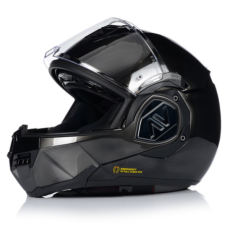 KASK MOTOCYKLOWY | LS2 FF906 ADVANT JEANS | SZCZĘKOWY + PINLOCK + PLECAK