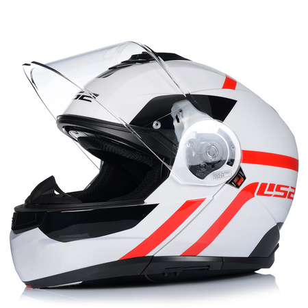 KASK MOTOCYKLOWY | LS2 FF908 STROBE II | SZCZĘKOWY SYSTEM PINLOCK + BLENDA