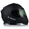 KASK MOTOCYKLOWY LS2 FF800 STORM II CZARNY MATT + PRZYCIEMNIANA SZYBA
