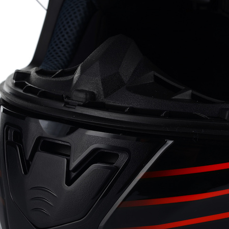 KASK MOTOCYKLOWY LS2 FF353 RAPID II CIRCUIT RED SYSTEM PINLOCK ECER 22.06