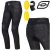 SPODNIE MOTOCYKLOWE | OZONE ROXY BLACK | DAMSKIE JEANSY SLIM FIT + GRATIS