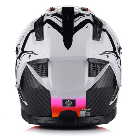 KASK MOTOCYKLOWY | LS2 MX708 FAST II + GOGLE | LEKKI ENDURO CROSS QUAD ATV