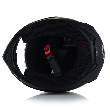 KASK MOTOCYKLOWY | VITO DUOMO | CZARNY MATT + INTERKOM 1ST BLUETOOTH