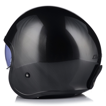 KASK MOTOCYKLOWY LS2 OF599 SPITFIRE JEANS TITAN + INTERKOM VITO BLUETOOTH
