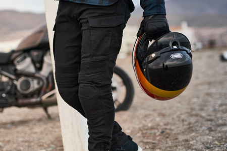 SPODNIE MOTOCYKLOWE | SHIMA GIRO 2.0 | MĘSKIE JEANSY + OCHRANIACZE + GRATIS