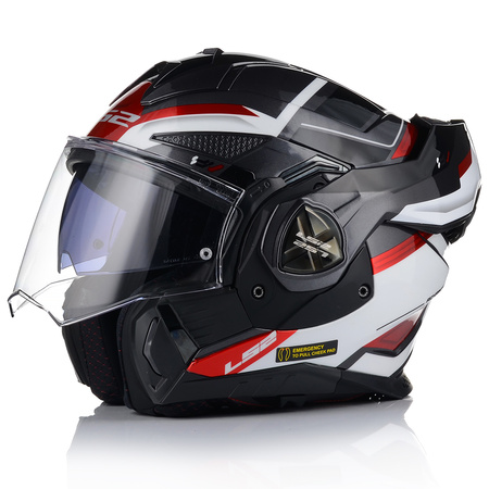 KASK MOTOCYKLOWY | LS2 FF901 ADVANT X 180 | SZCZĘKOWY + PINLOCK + PLECAK