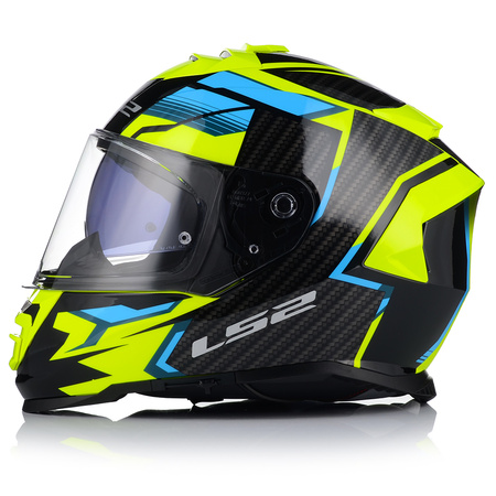 KASK MOTOCYKLOWY LS2 FF800 STORM II TRACKER + PINLOCK + BLENDA ECER 22.06