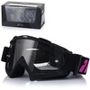 GOGLE MOTOCYKLOWE IMX MUD DAMSKIE RÓŻOWE ANTYPARA ANTIFOG CROSS QUAD ATV