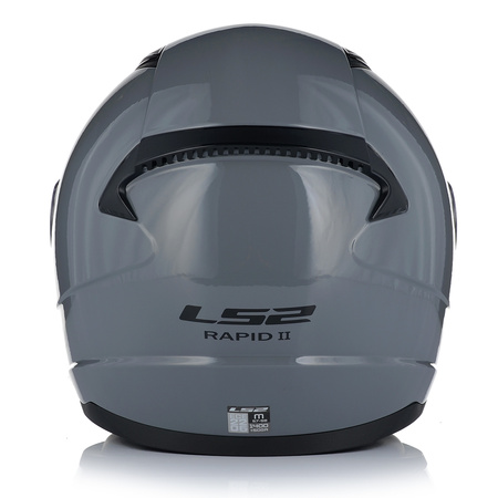 KASK MOTOCYKLOWY LS2 FF353 RAPID II NARDO GREY + INTERKOM VITO BLUETOOTH