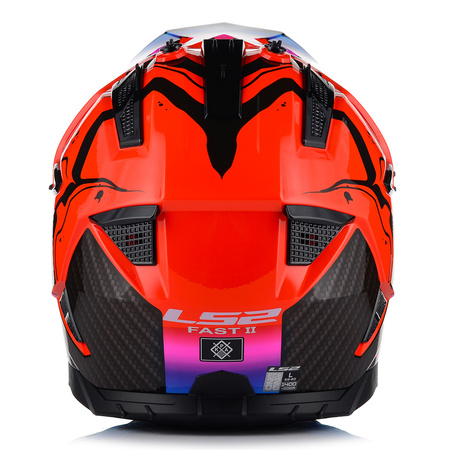 KASK MOTOCYKLOWY | LS2 MX708 FAST II + GOGLE | LEKKI ENDURO CROSS QUAD ATV