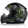 KASK MOTOCYKLOWY LS2 FF353 RAPID II PIRATES ECE 22.06 + TĘCZOWA SZYBA