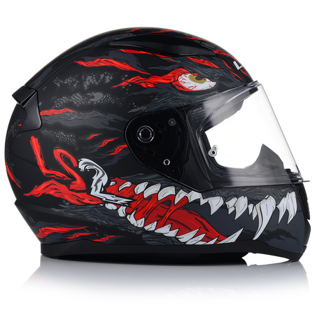 KASK MOTOCYKLOWY LS2 FF353 RAPID II KAIJU MATOWY SYSTEM PINLOCK ECER 22.06