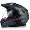 KASK MOTOCYKLOWY VITO MOLINO GREY ENDURO CROSS QUAD ATV + INTERKOM + BLENDA 2XL
