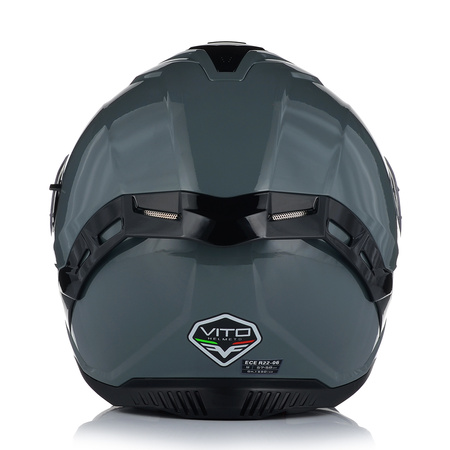 KASK MOTOCYKLOWY | VITO PRESTO NARDO | INTEGRALNY + TĘCZOWA SZYBA + BLENDA 2XL