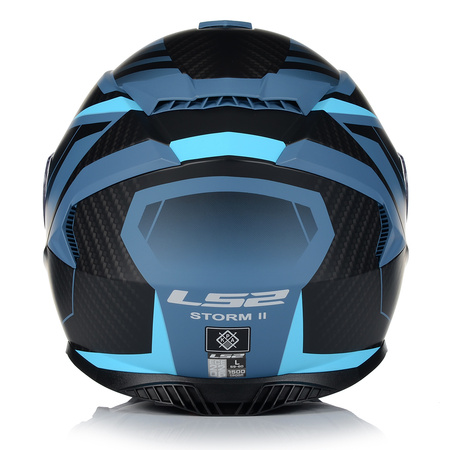 KASK MOTOCYKLOWY LS2 FF800 STORM II RACER + PINLOCK + BLENDA ECER 22.06