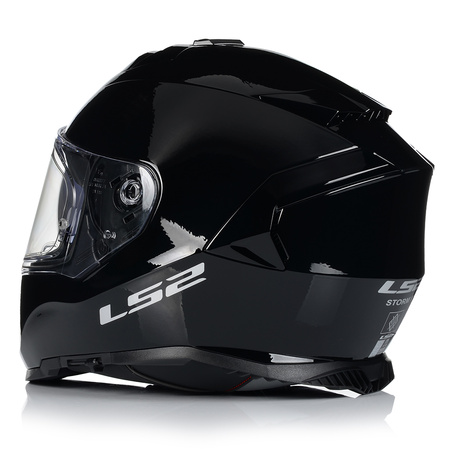 KASK MOTOCYKLOWY LS2 FF800 STORM II SOLID + PINLOCK + BLENDA ECER 22.06