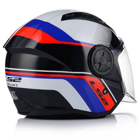 OTWARTY KASK MOTOCYKLOWY LS2 OF616 AIRFLOW II RUSH LEKKI NA SKUTER CHOPPER