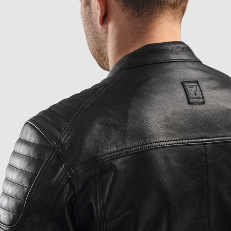 KURTKA MOTOCYKLOWA | REBELHORN HUNTER II | MĘSKA SKÓRZANA KLASYCZNA + GRATIS
